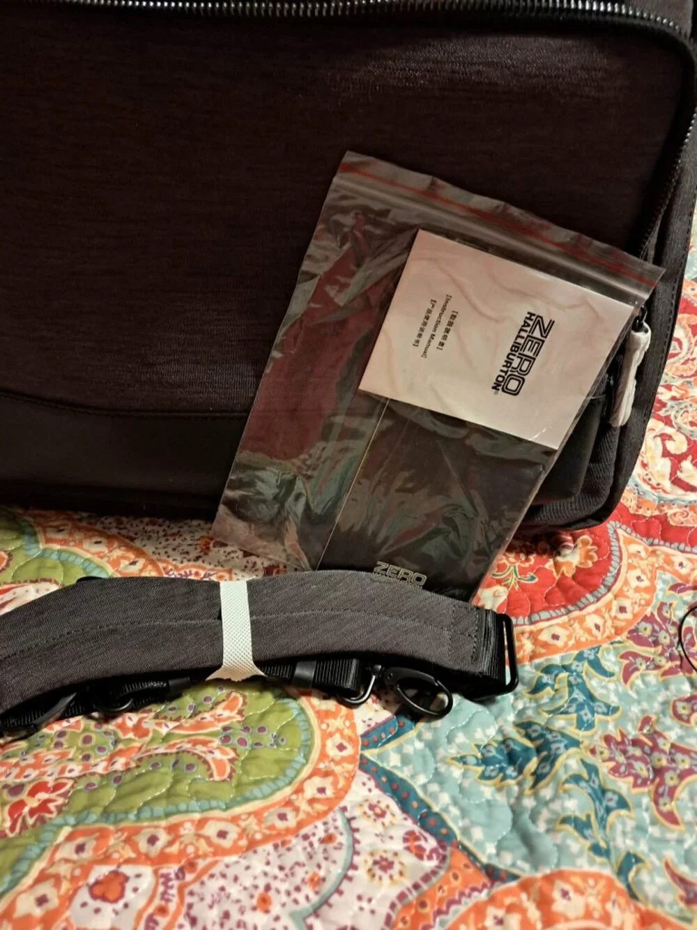 ZERO HALLIBURTON LIGHTWEIGHT BUSINESS CONVERTIBLE BAG NEW